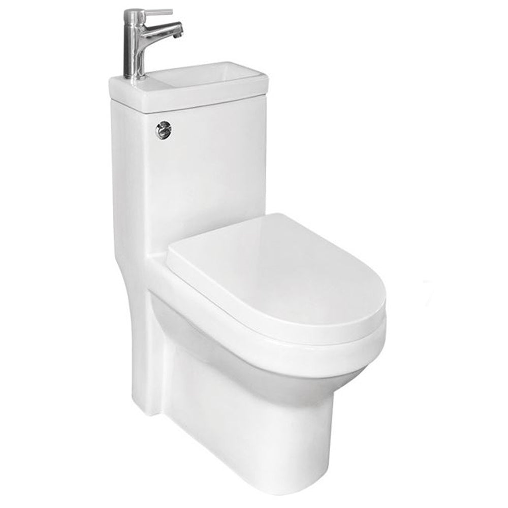 1pc Integrated Toilet & Basin Comes With Tap