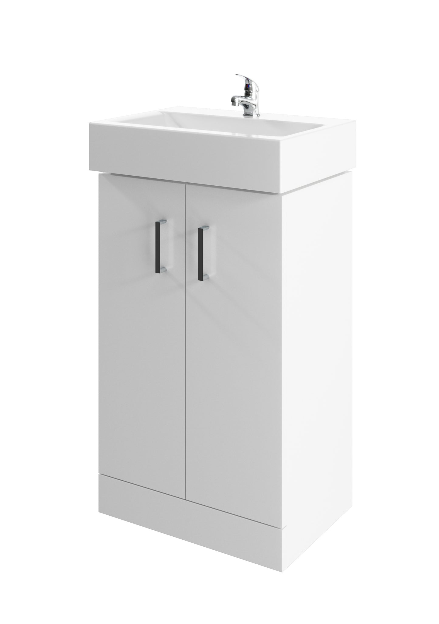 Tite 450mm 2 Door Floor Standing Unit With Basin