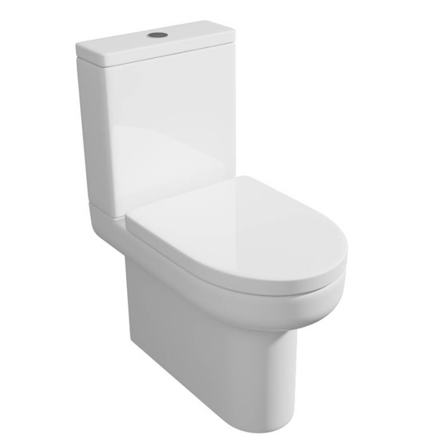 Bijoux Close to Wall Close Coupled WC Pan by Kartell