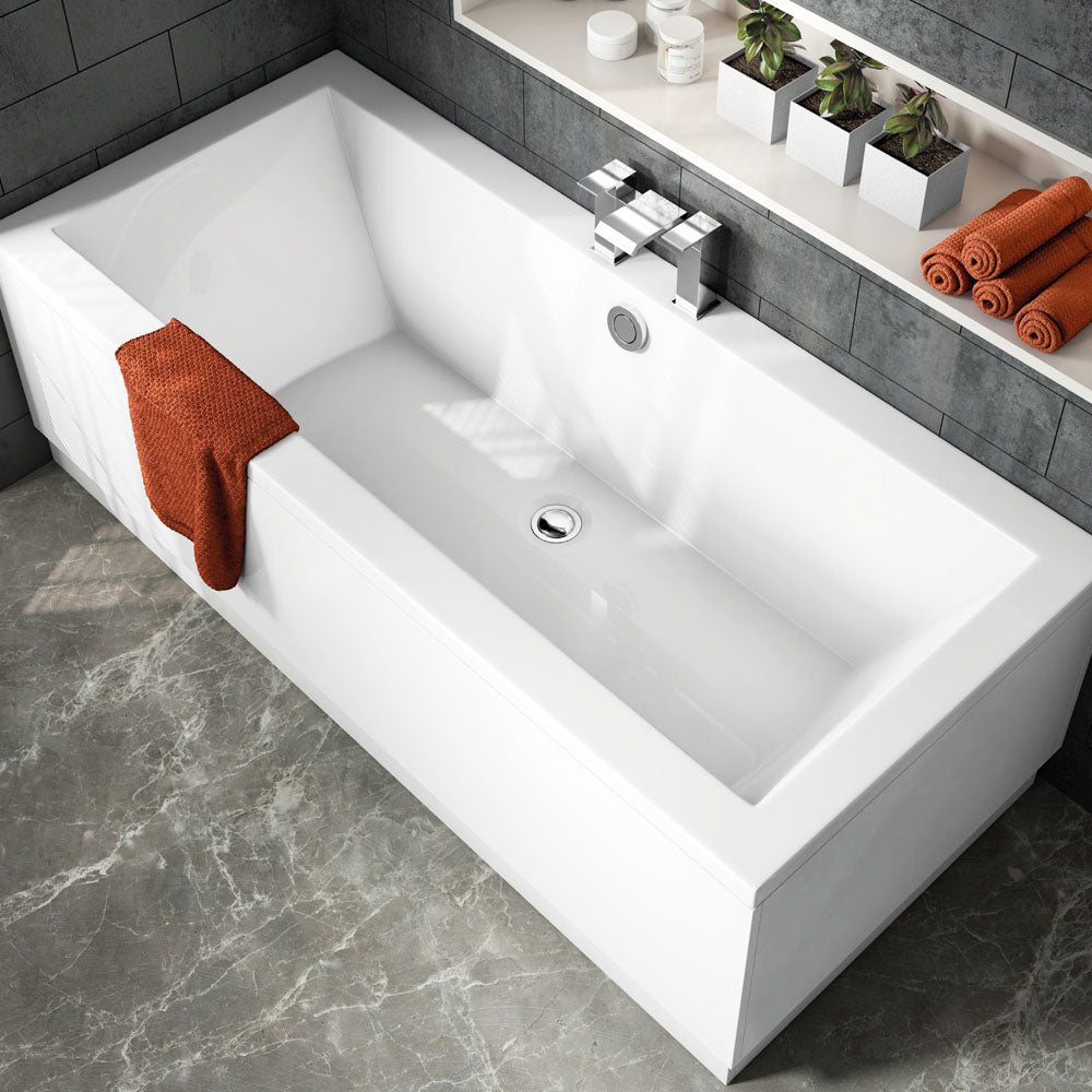 Berg Cubic Straight Double Ended Bath (SY-M342)