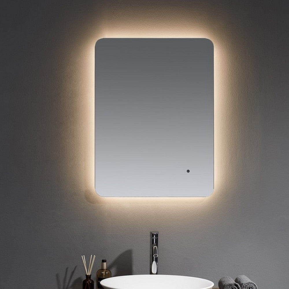 Calcot Rounded Edge LED Mirror by Kartell