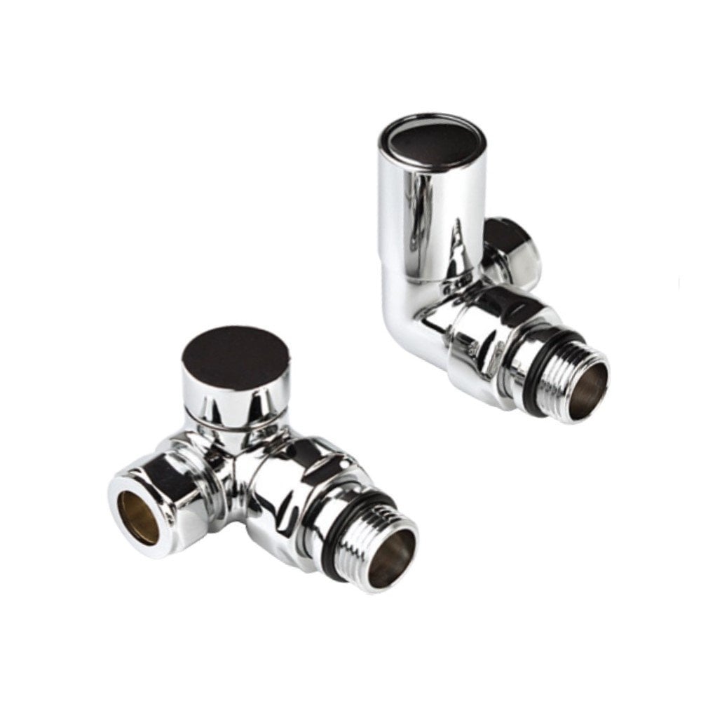Manual Chrome Radiator Valves by Kartell