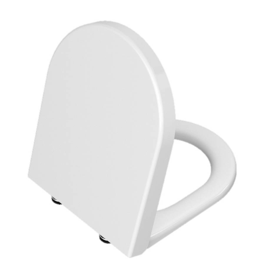 Eklipse Round Back to Wall Rimless WC Pan by Kartell