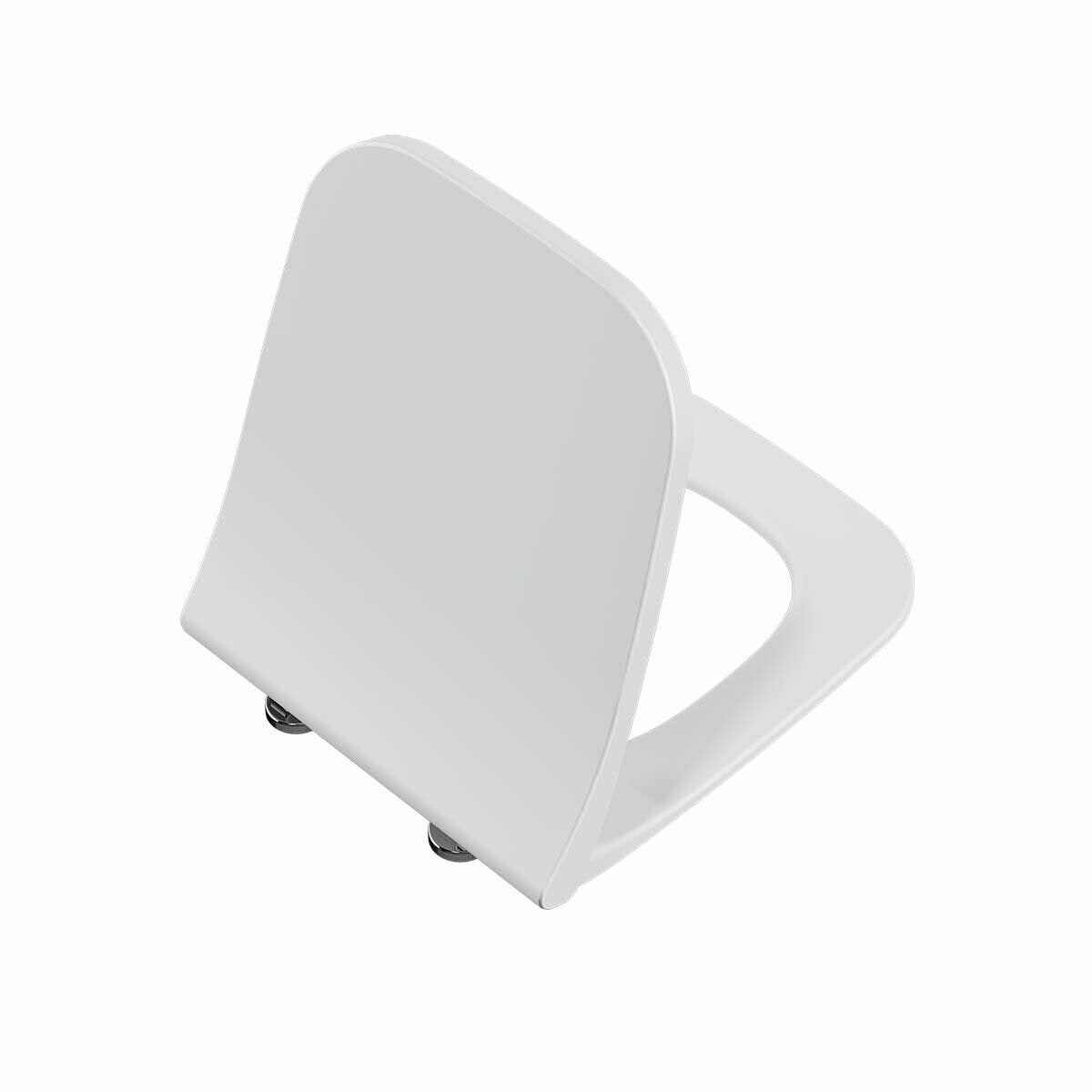 Eklipse Square Back to Wall Rimless WC Pan by Kartell