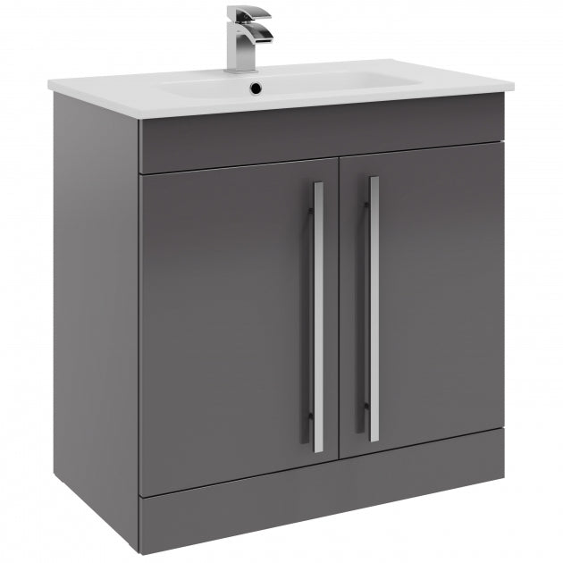 Purity 800mm Floor Standing 2 Door Unit by Kartell