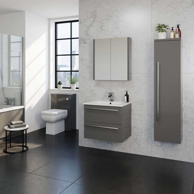 Purity 800mm Wall Mounted Drawer Unit by Kartell