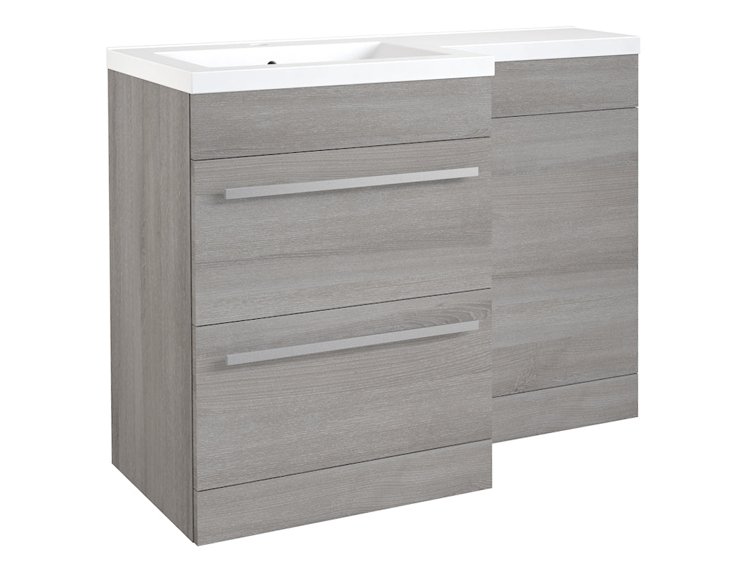 Matrix Drawer L-Shaped Furniture Pack 1100mm by Kartell