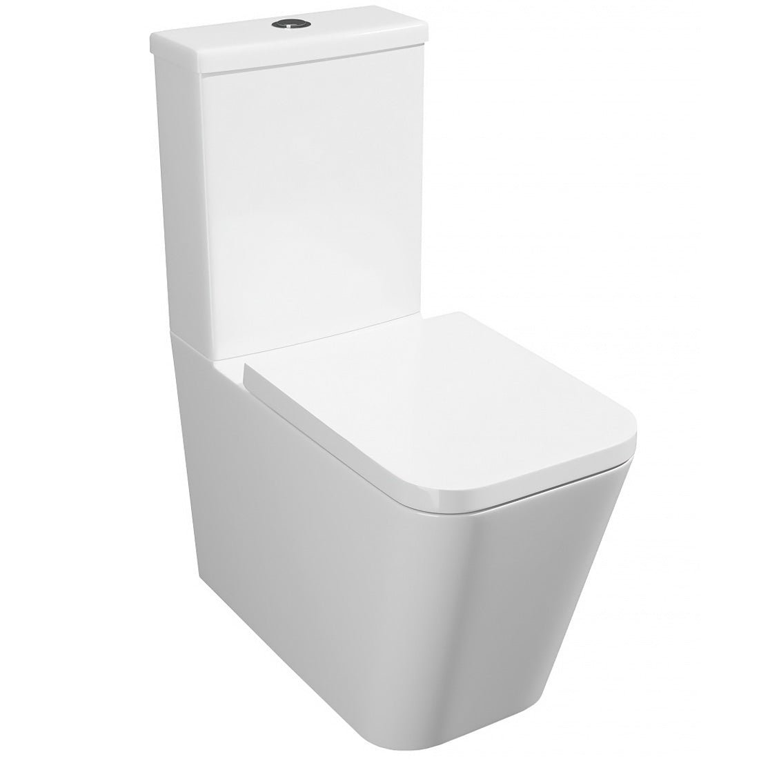 Genoa Square Close to Wall Close Coupled WC Pan by Kartell
