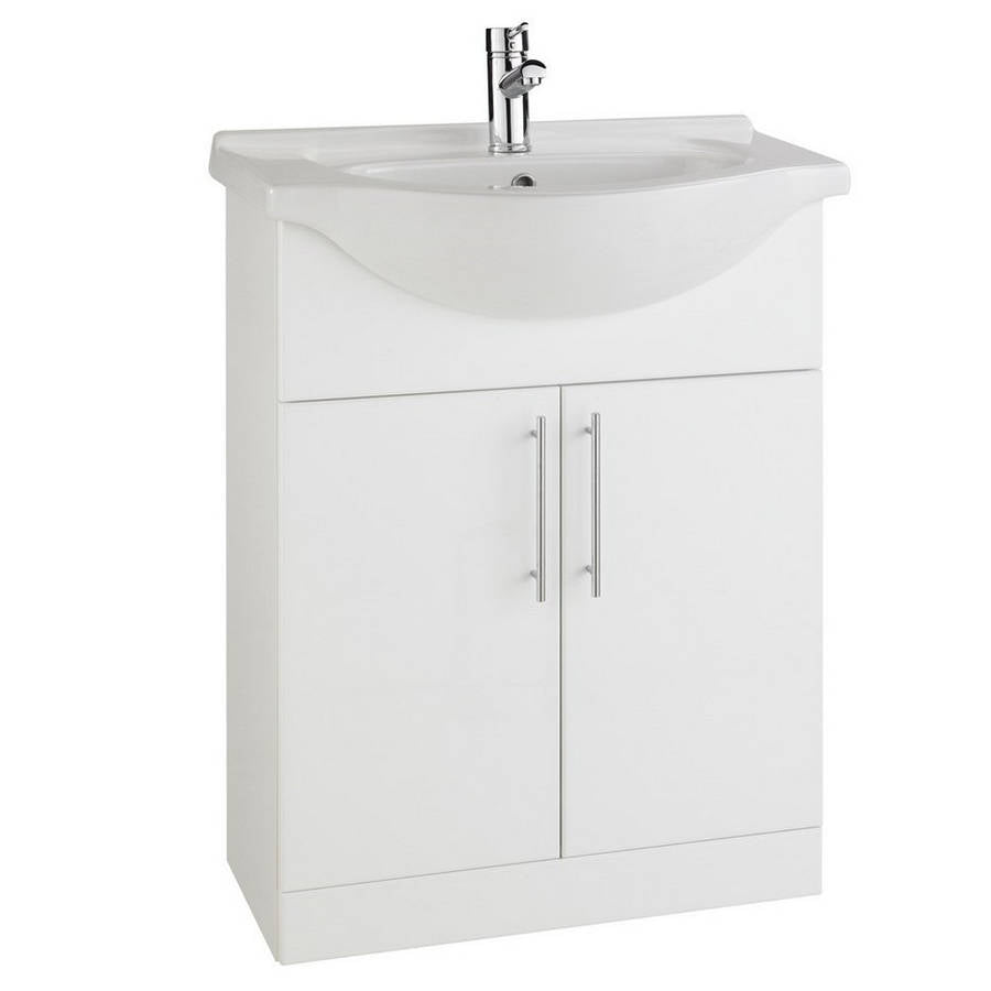 Impakt 650mm Cabinet Unit & Basin by Kartell