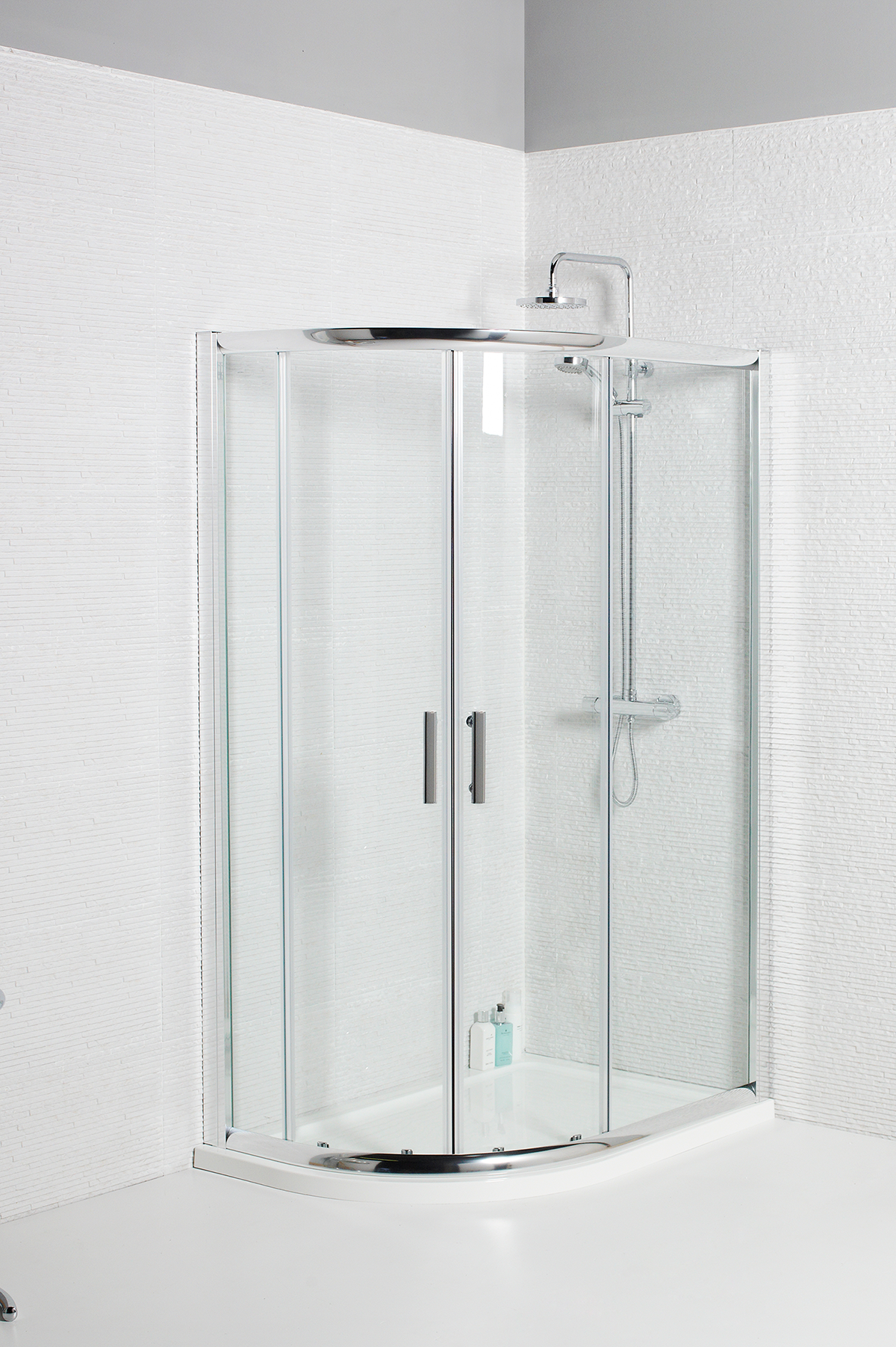 Koncept Quadrant & Offset Quadrant Shower Enclosures by Kartell