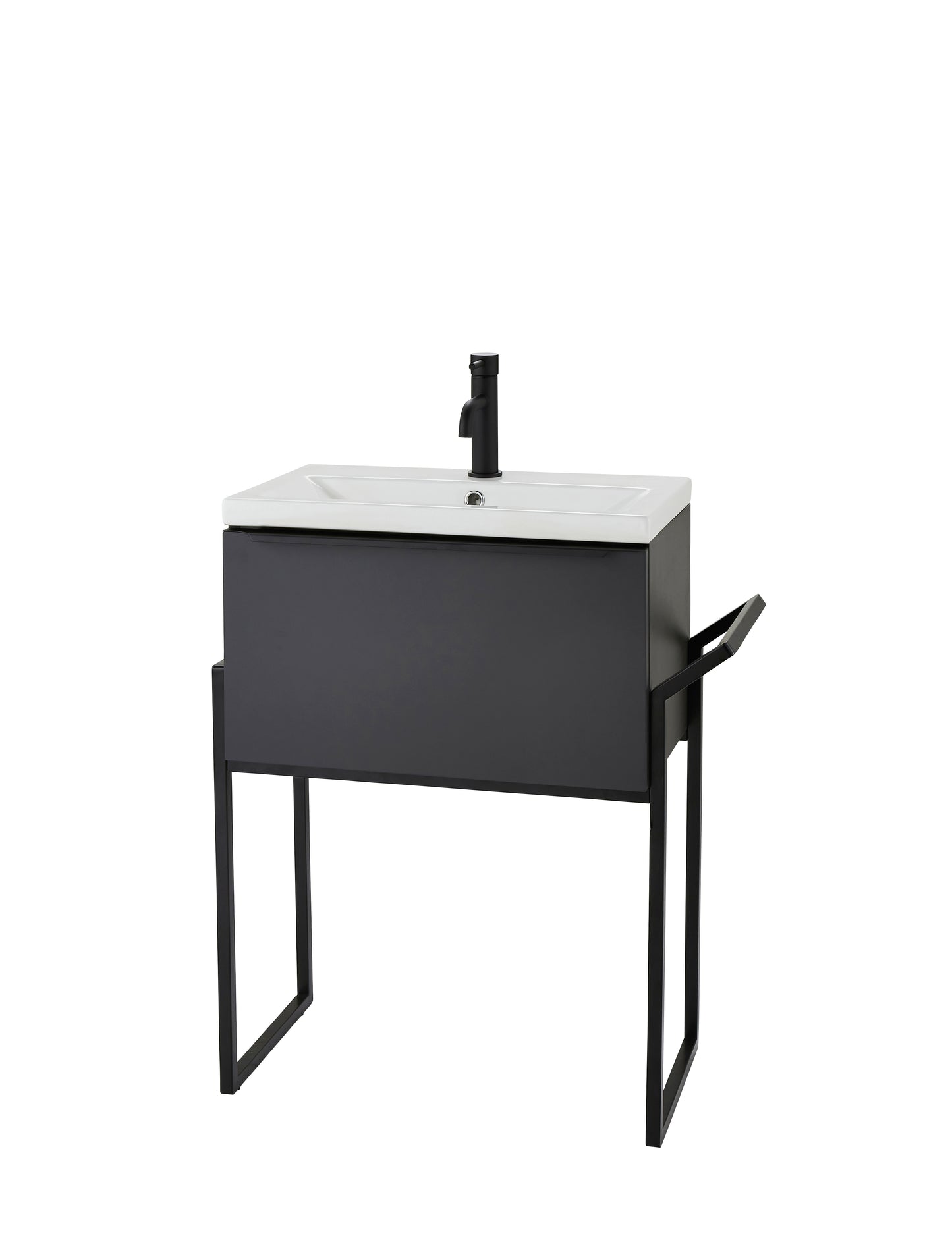 Kore 600mm Wall Mounted Drawer Unit & Basin by Kartell