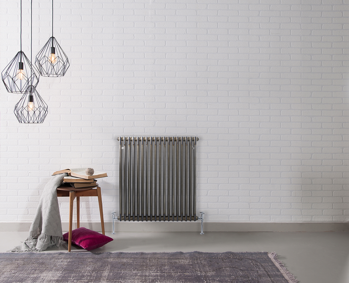 Laser Klassic Horizontal Radiator (Raw Metal) by Kartell