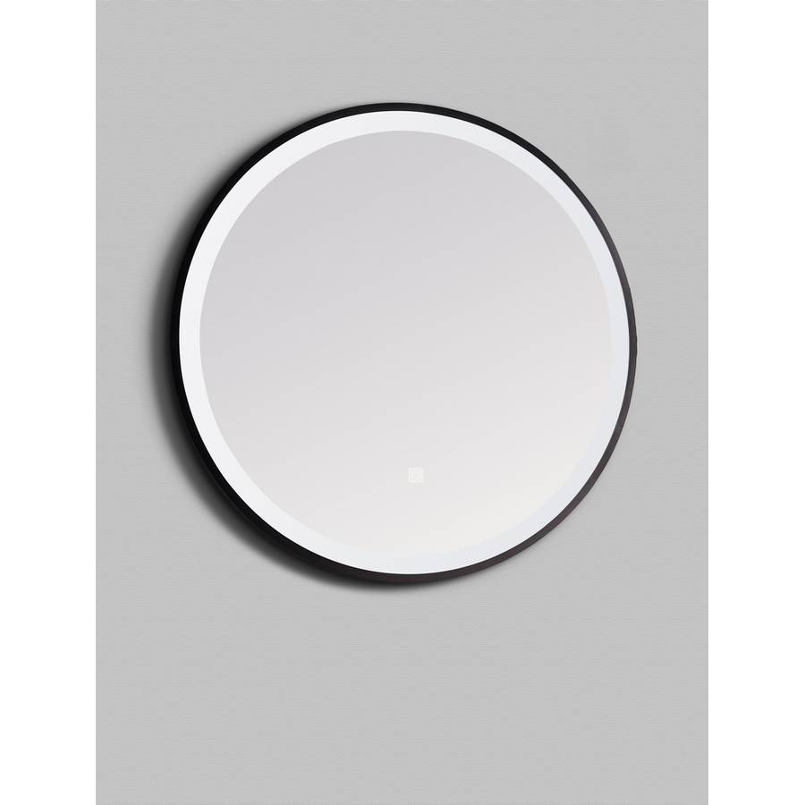 Nero 600mm Round LED Mirror by Kartell