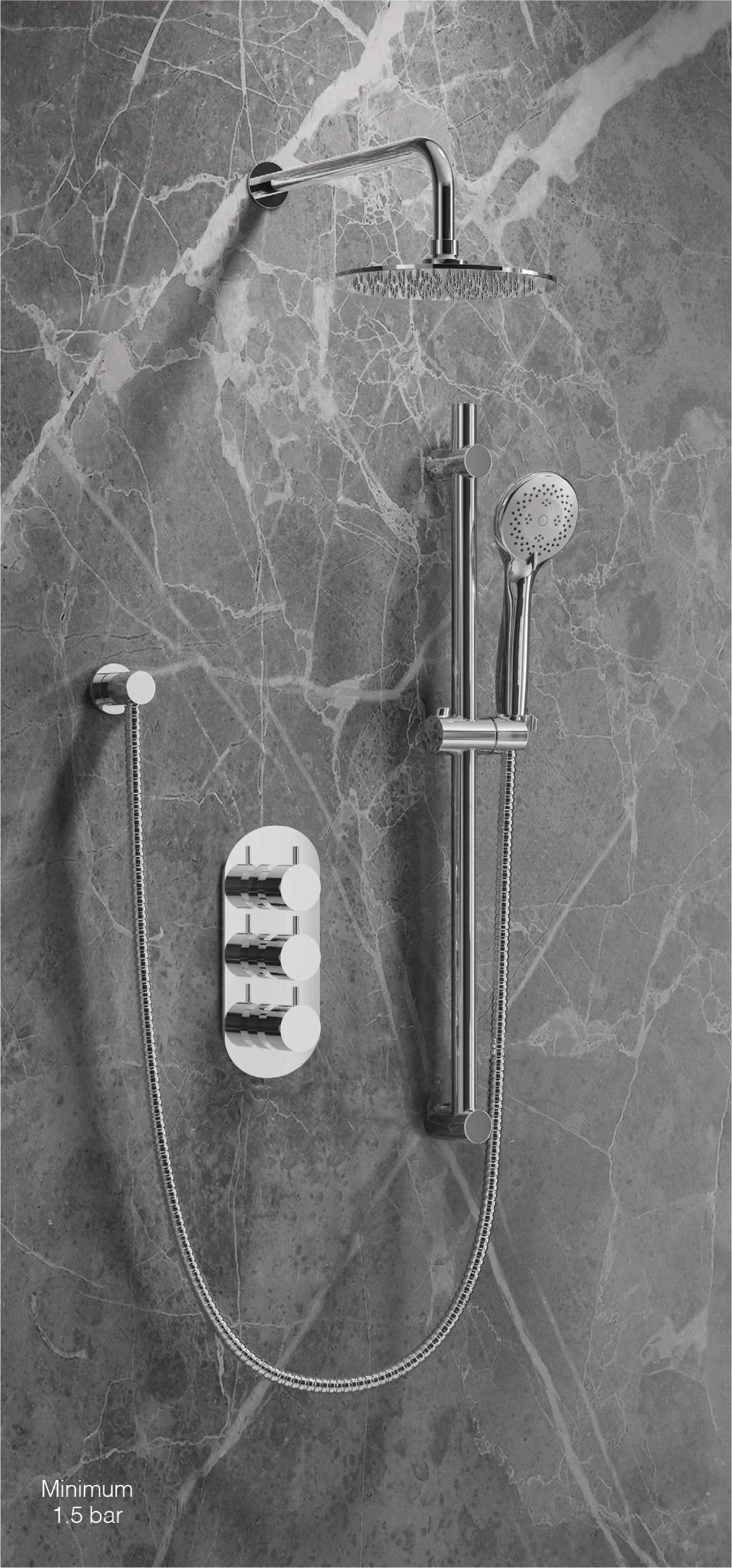 Synergy Medway Concealed Shower Set Copy (SY-CVQ10 & SY-SA01 & SY-SHE2020 & SY-SR33 & SY-WE01)