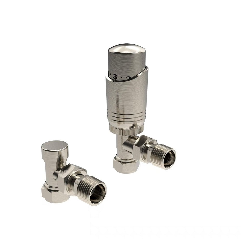 K-Design Brushed Nickel Thermostatic Valves by Kartell