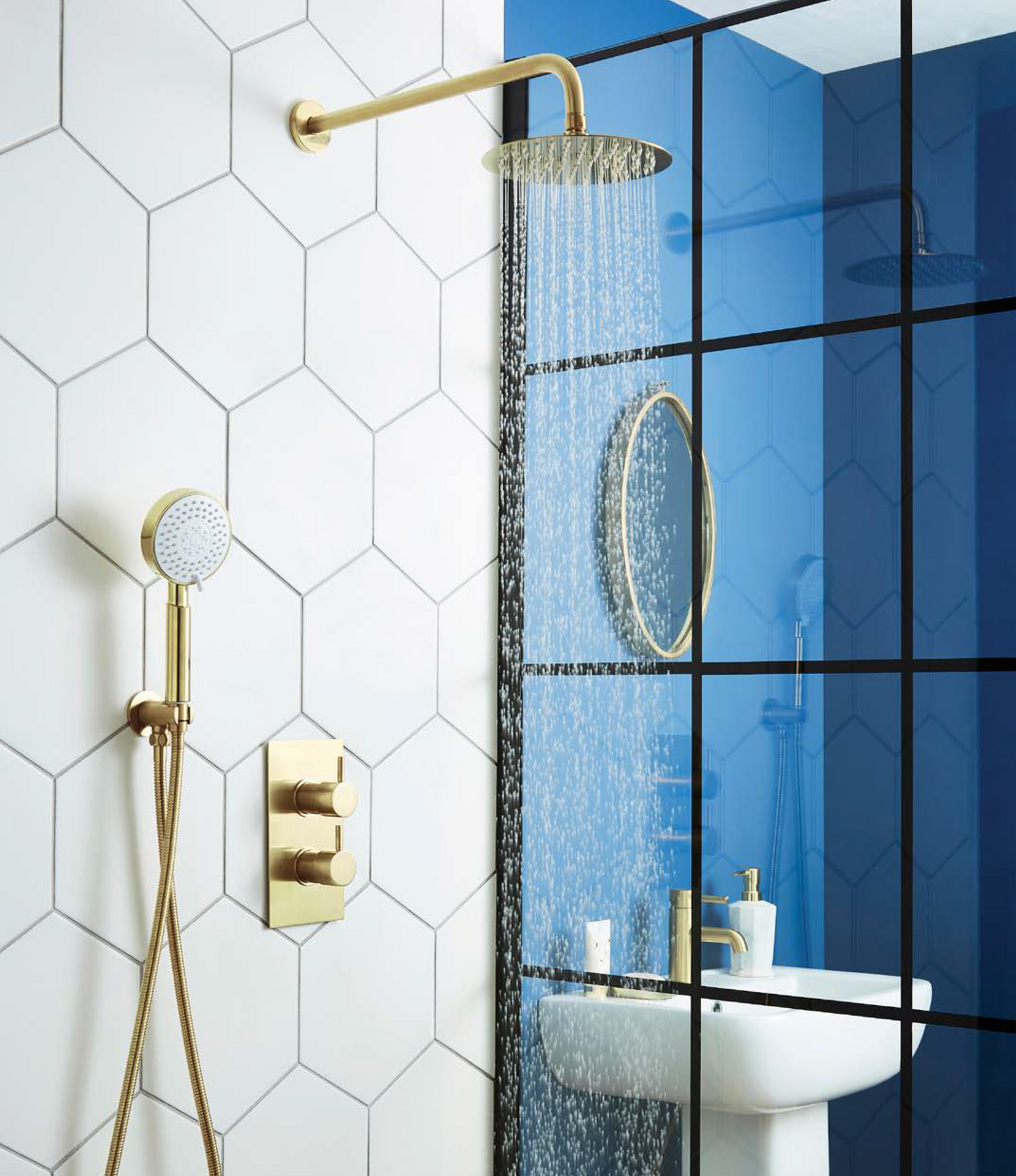 Ottone Shower Set by Kartell