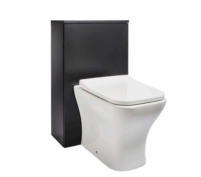 Purity Nero 505mm WC Unit by Kartell