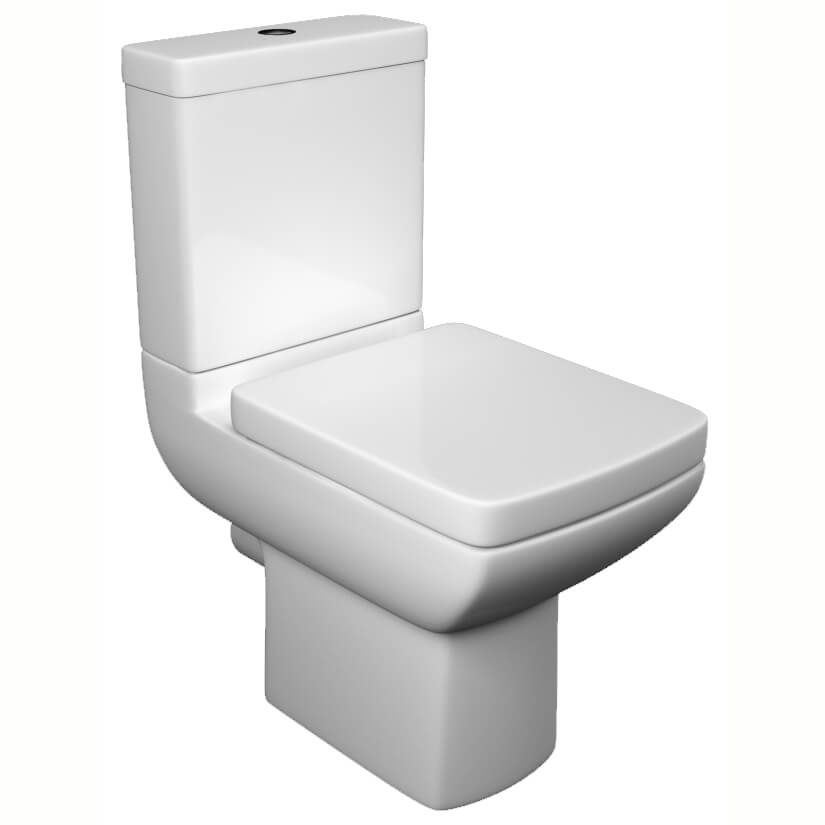 Pure Close Coupled WC Pan by Kartell