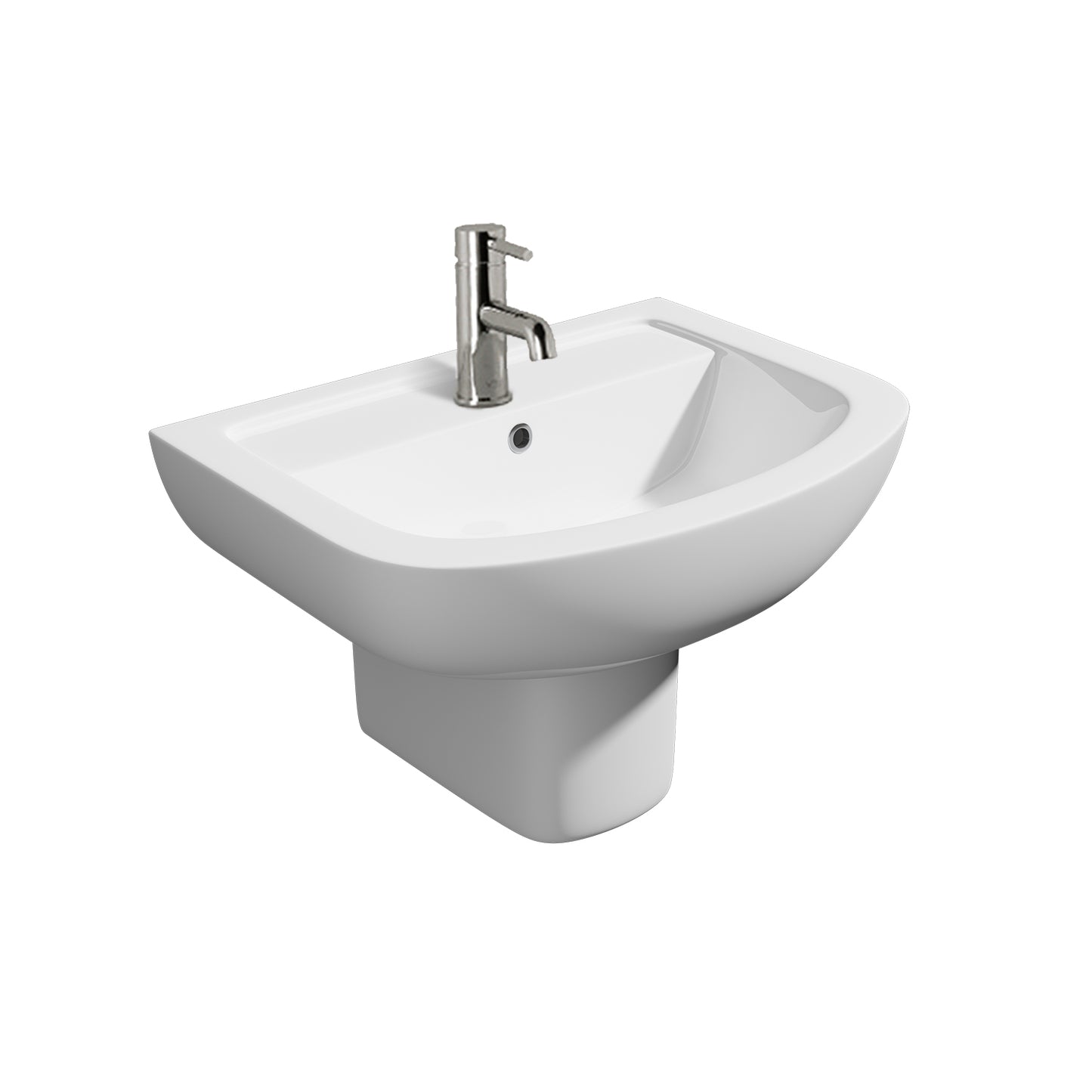 Bijoux 1 Tap Hole Basin by Kartell