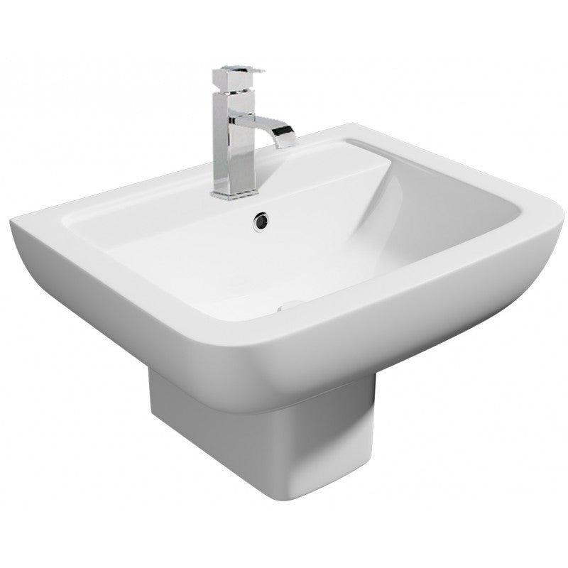Project 530mm 1 Tap Hole Basin by Kartell