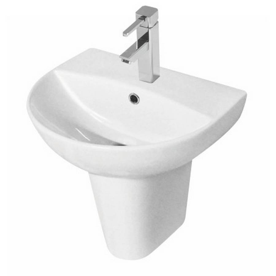 Kameo 1 Tap Hole Pedestal Basin by Kartell