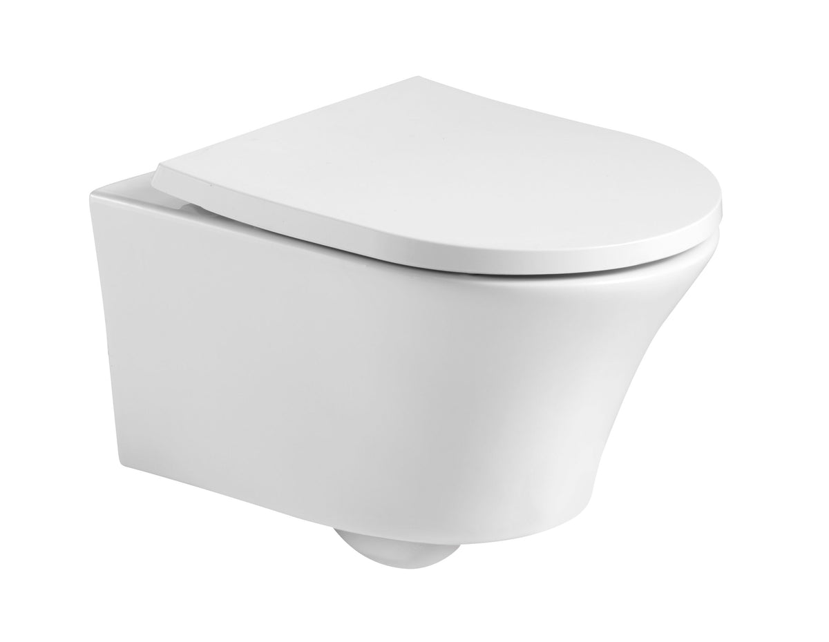 Kameo Rimless Wall Hung WC Pan by Kartell