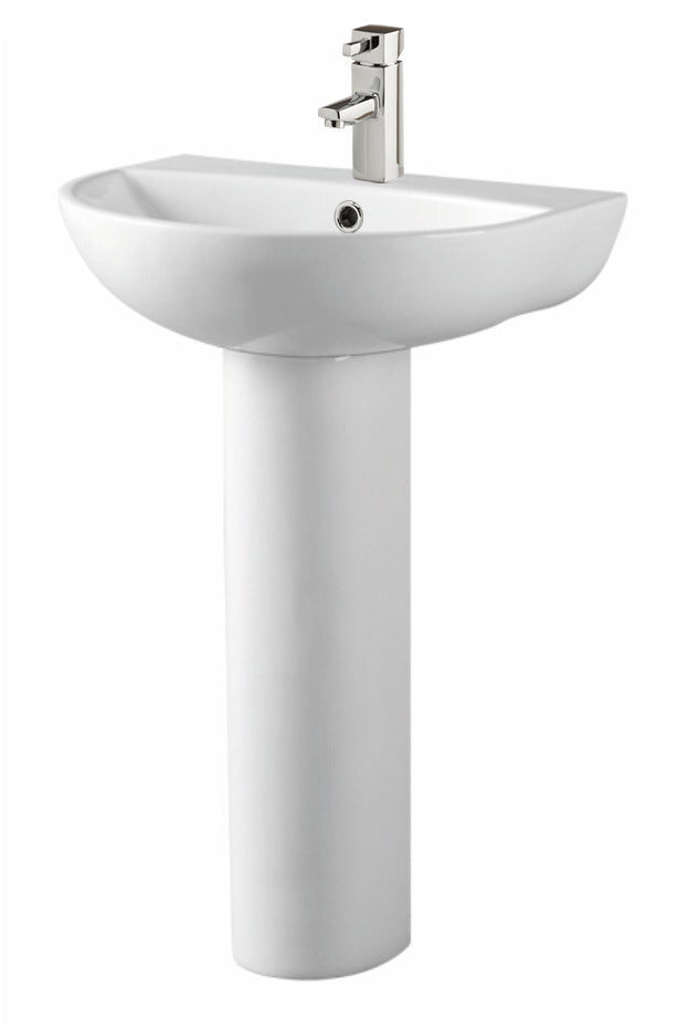 Kameo 1 Tap Hole Pedestal Basin by Kartell
