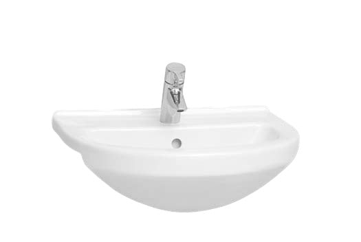 Style 550mm Round Semi-Recessed Basin by Kartell