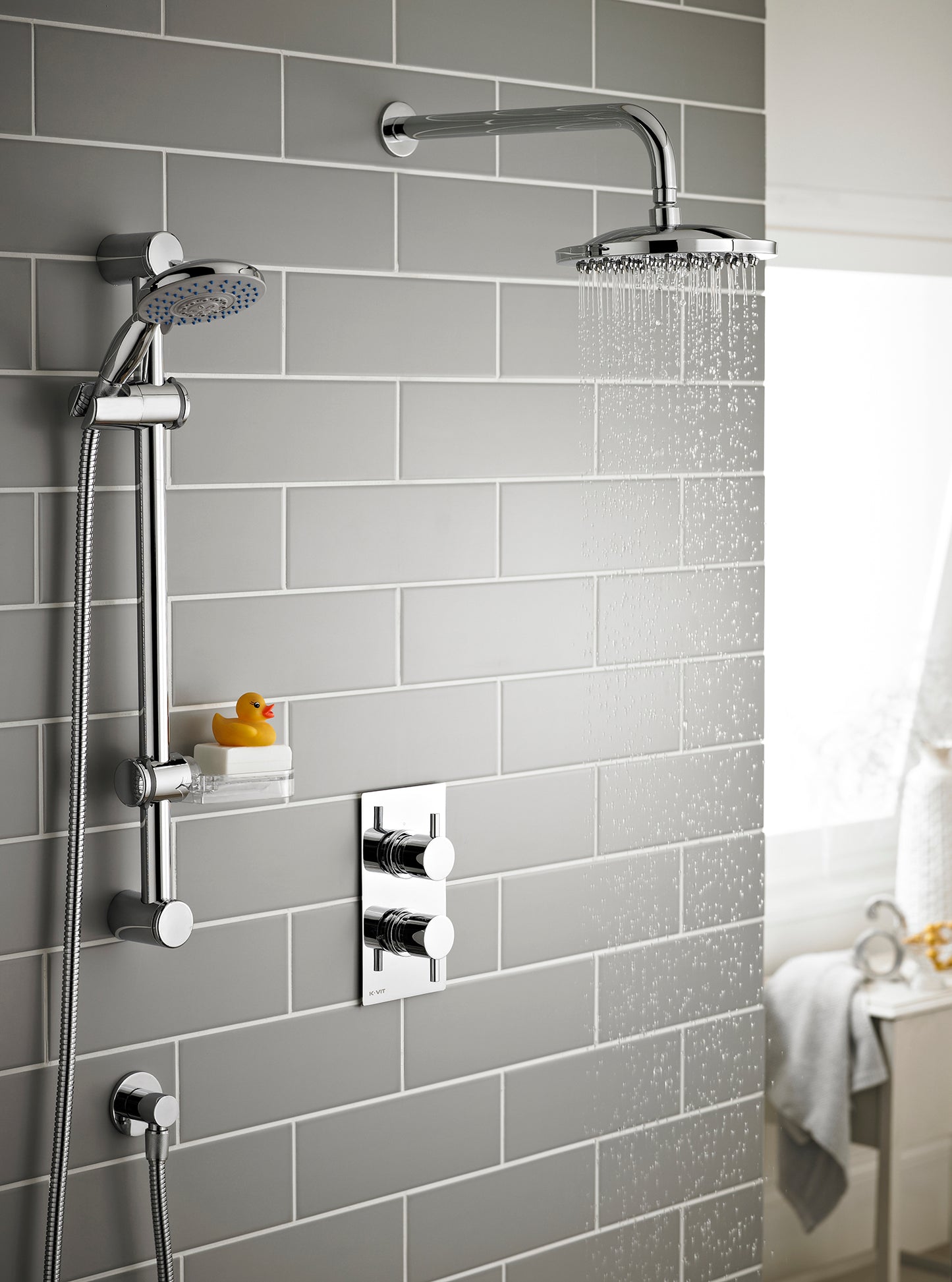 Plan Shower Set by Kartell