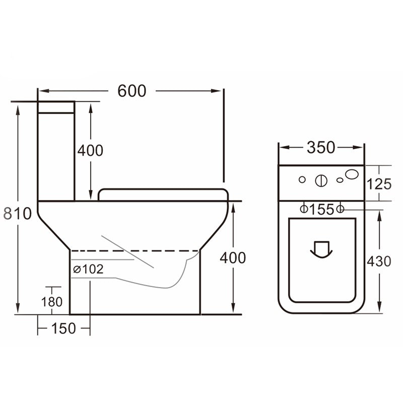 Synergy Versa 400Mm Rimless Pan (SY-VER09)