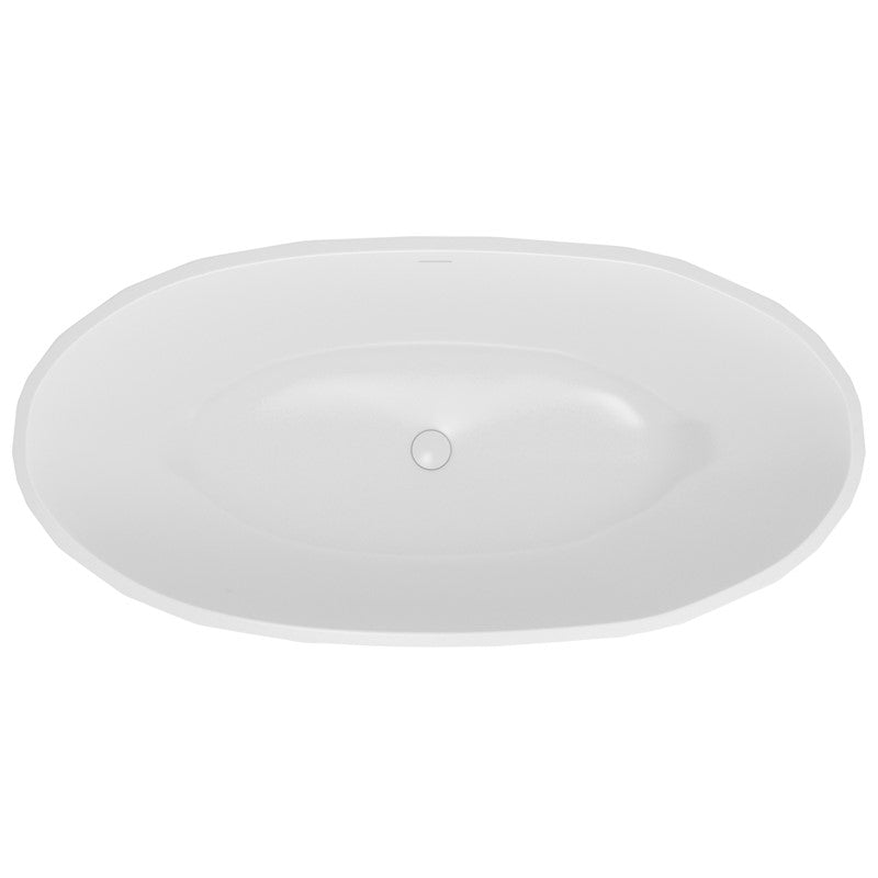 Cincelado Crystal Modern Freestanding Bath (SY-FSB601MW-A)