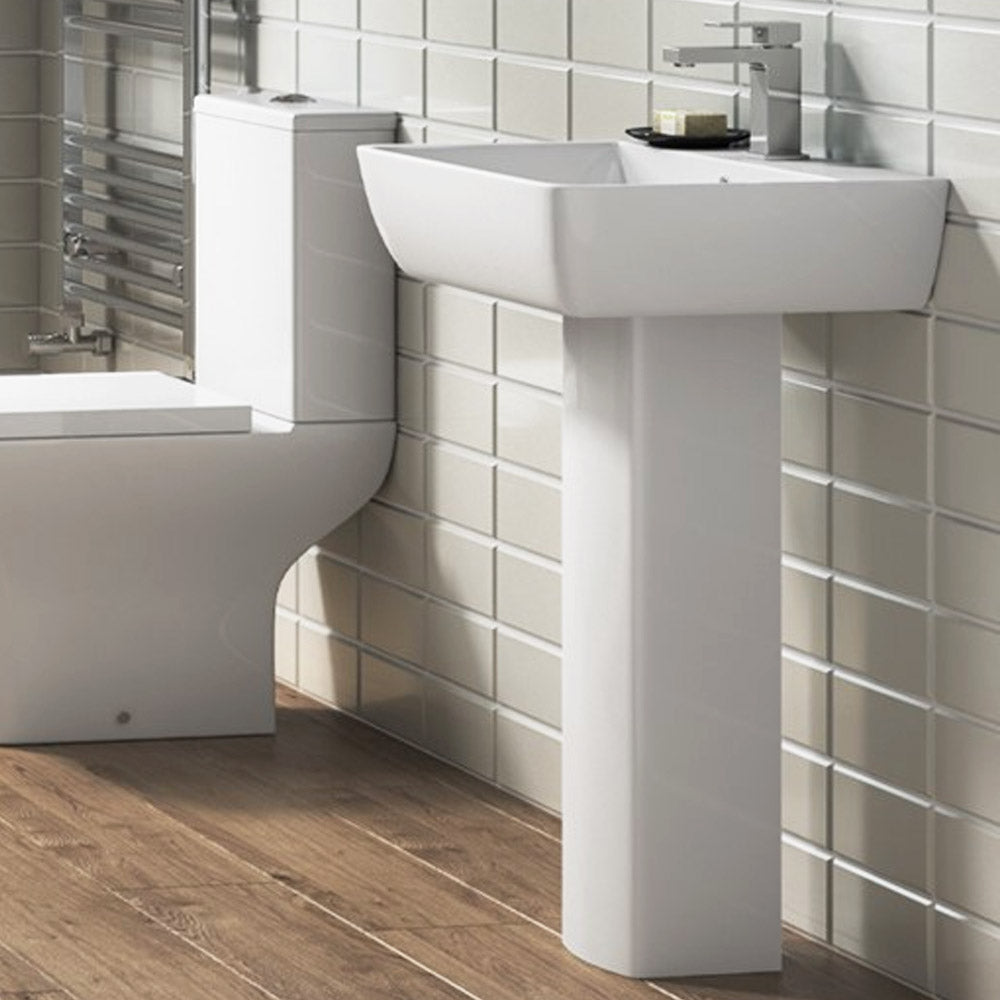 Synergy Versa 550Mm 1 Tap Hole Basin (SY-VER10 & SY-VER12)