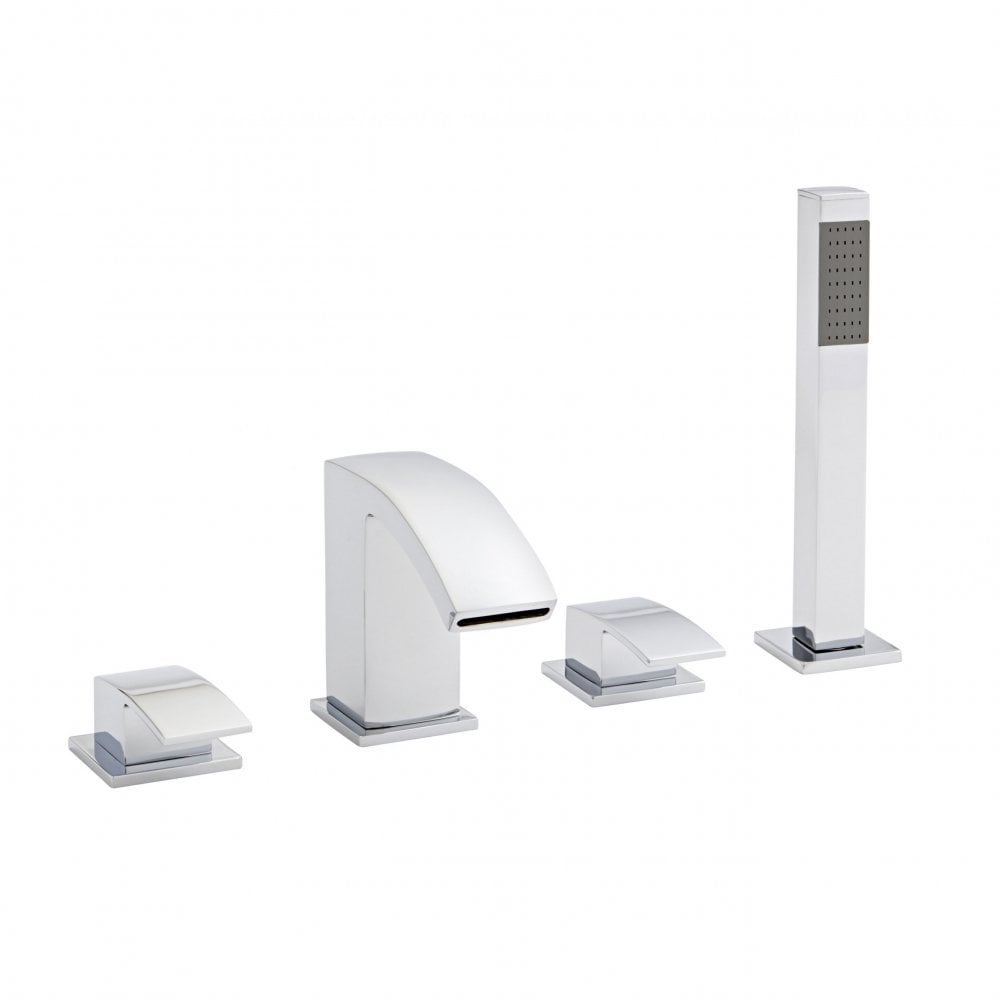 Flair 4 Hole Bath Shower Mixer by Kartell