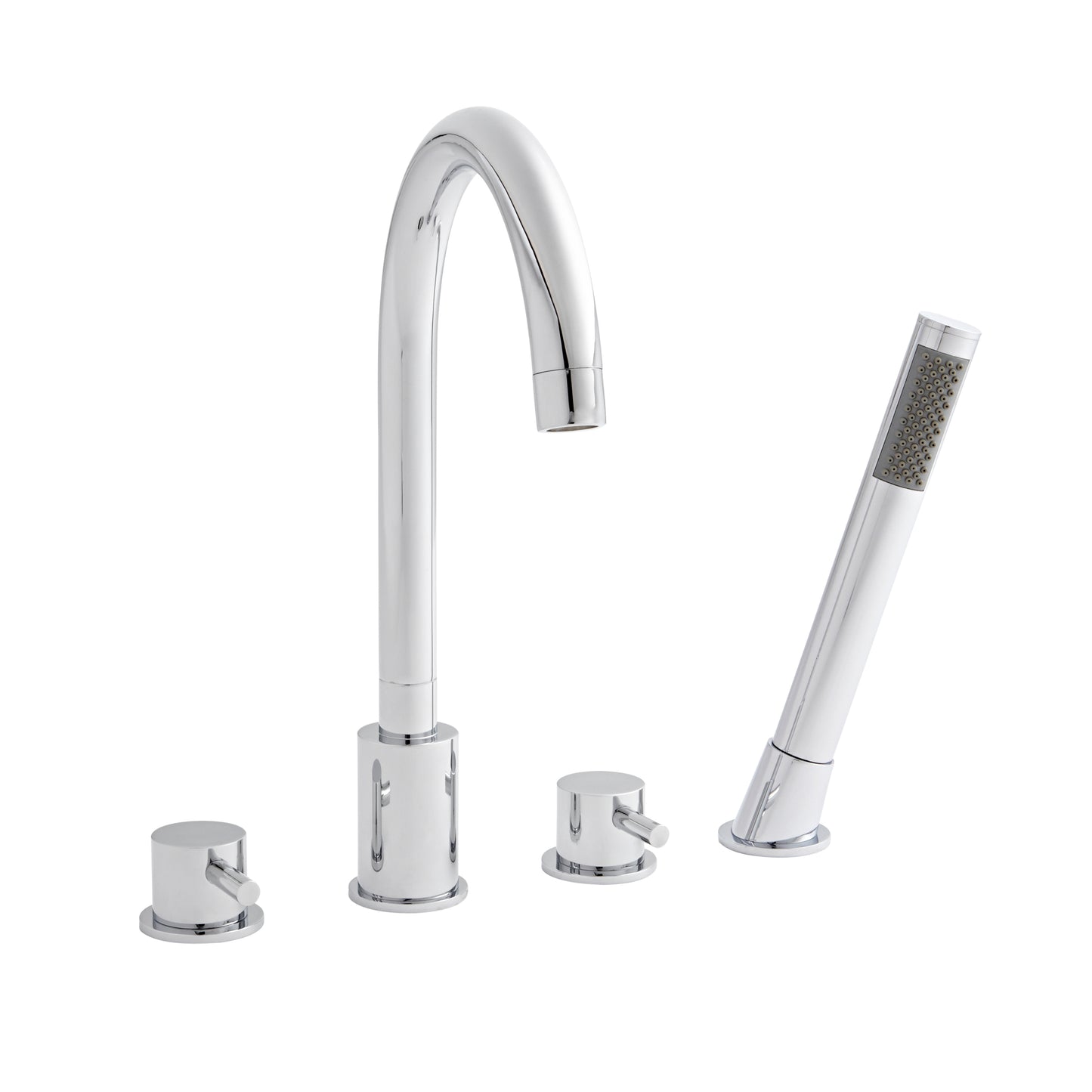 Plan 4 Hole Bath Shower Mixer by Kartell