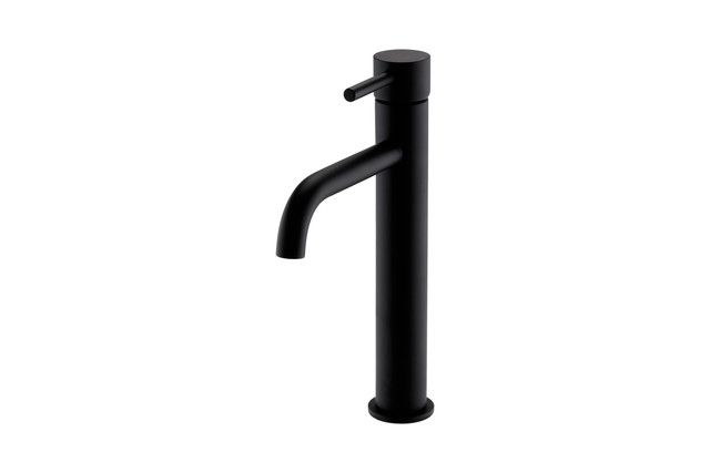 Nero Round Hi-rise Mono Basin Mixer by Kartell
