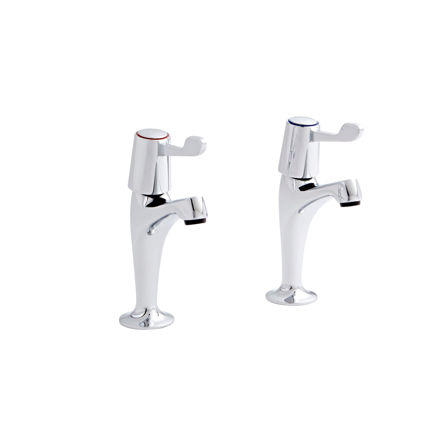 Leva High Neck Kitchen Taps Pair by Kartell
