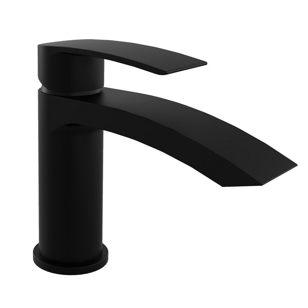 Nero Curve Mono Basin Mixer by Kartell