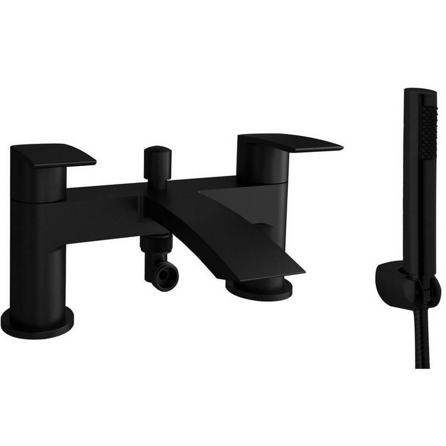 Nero Curve Bath Shower Mixer by Kartell