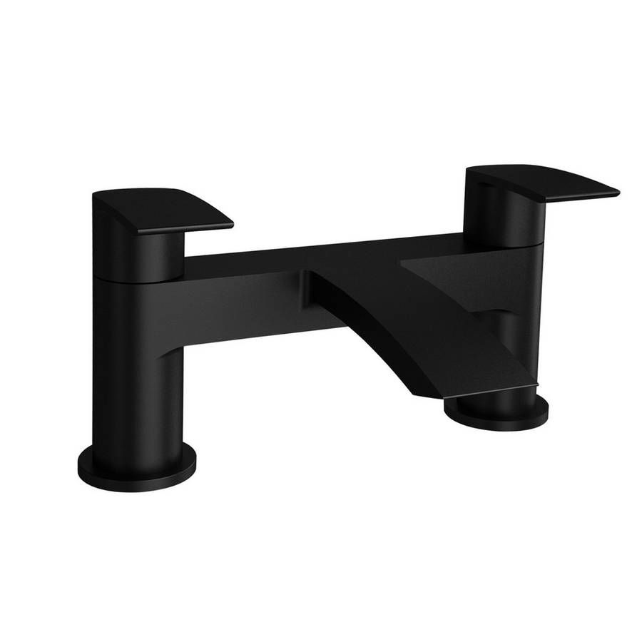 Nero Curve Bath Filler by Kartell