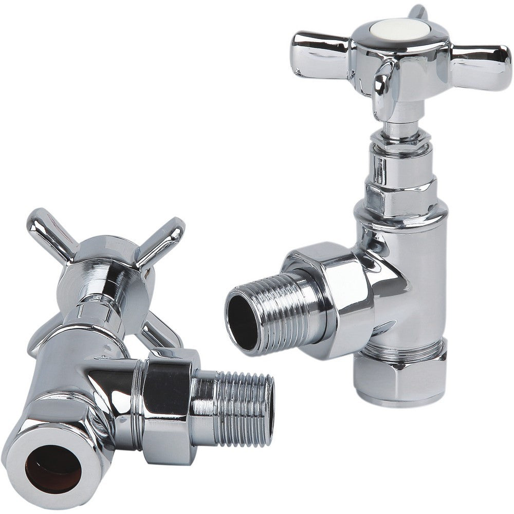 Manual Traditional Cross Head Radiator Valves by Kartell