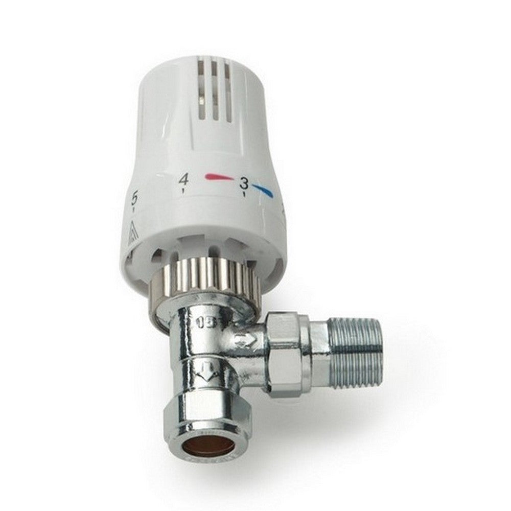 K-Therm White & Chrome Thermostatic Valve by Kartell