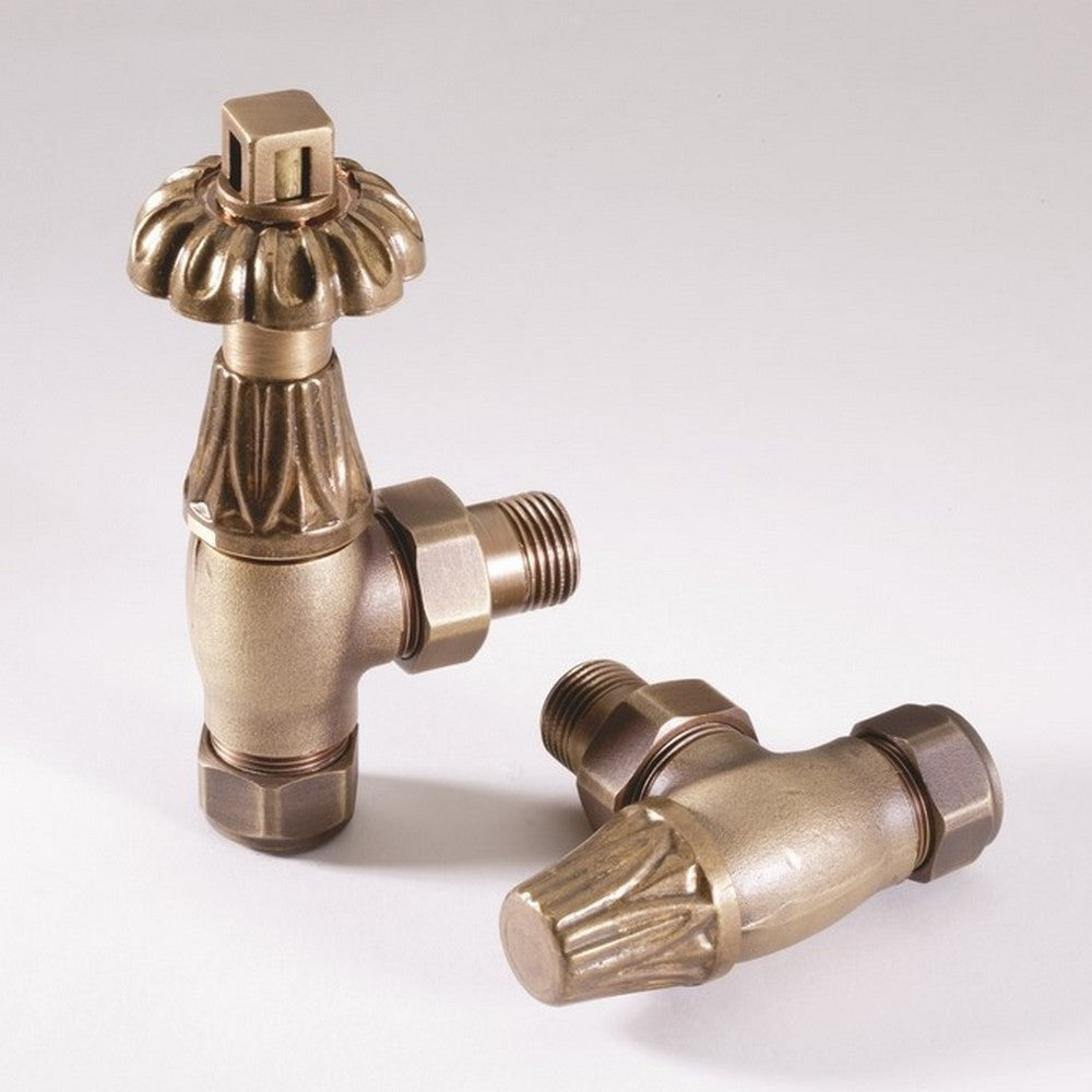 Nostalgia Angled Thermostatic Valves by Kartell