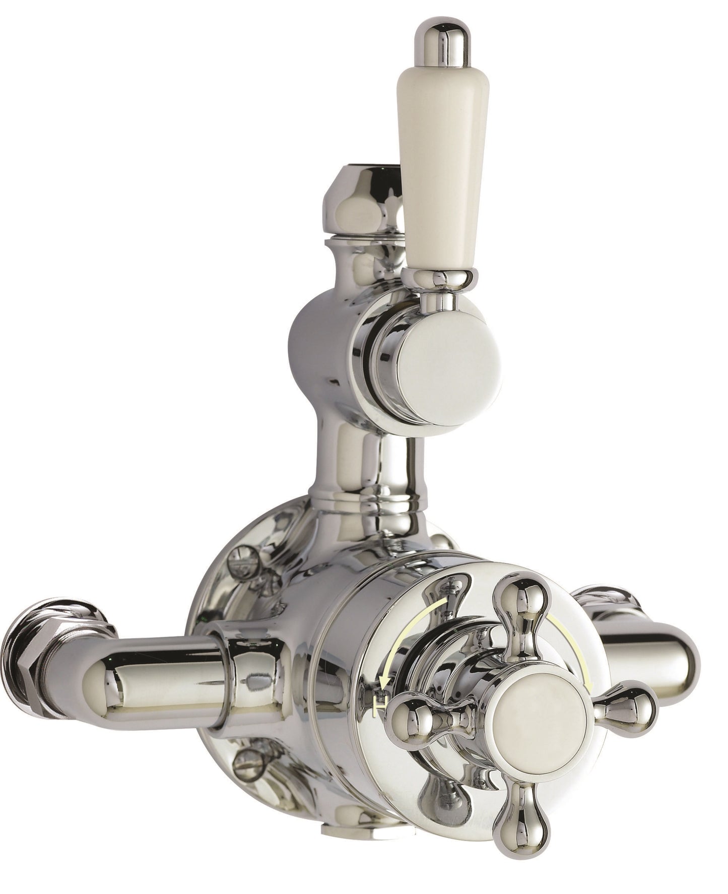 Victorian Twin Thermostatic Shower Valve