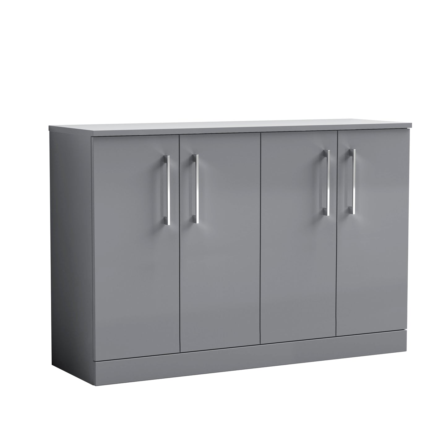 Nuie Arno 1205mm 2 Door Floor Standing Vanity Unit With Laminate Worktop