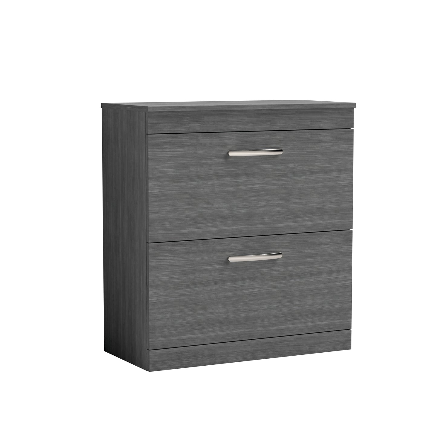 Nuie Athena 800mm Floor Standing Vanity Unit With Worktop & Soft Close Drawers