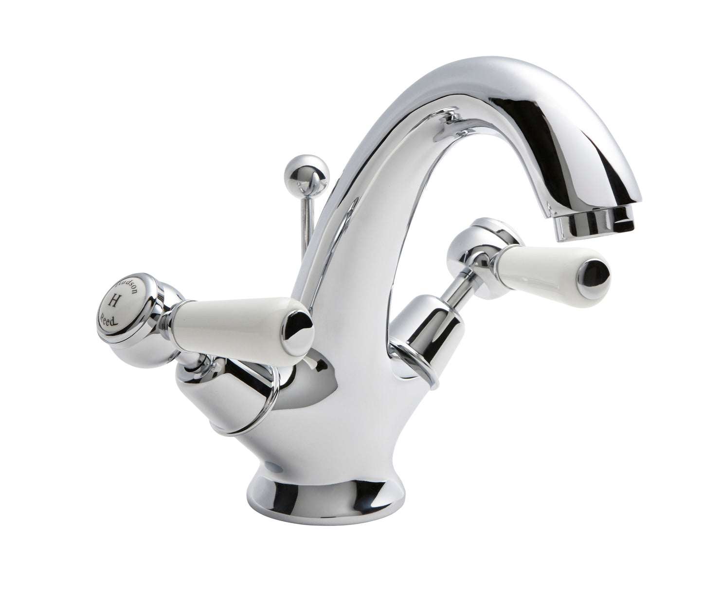 White Topaz With Lever Handle Mono Basin Mixer