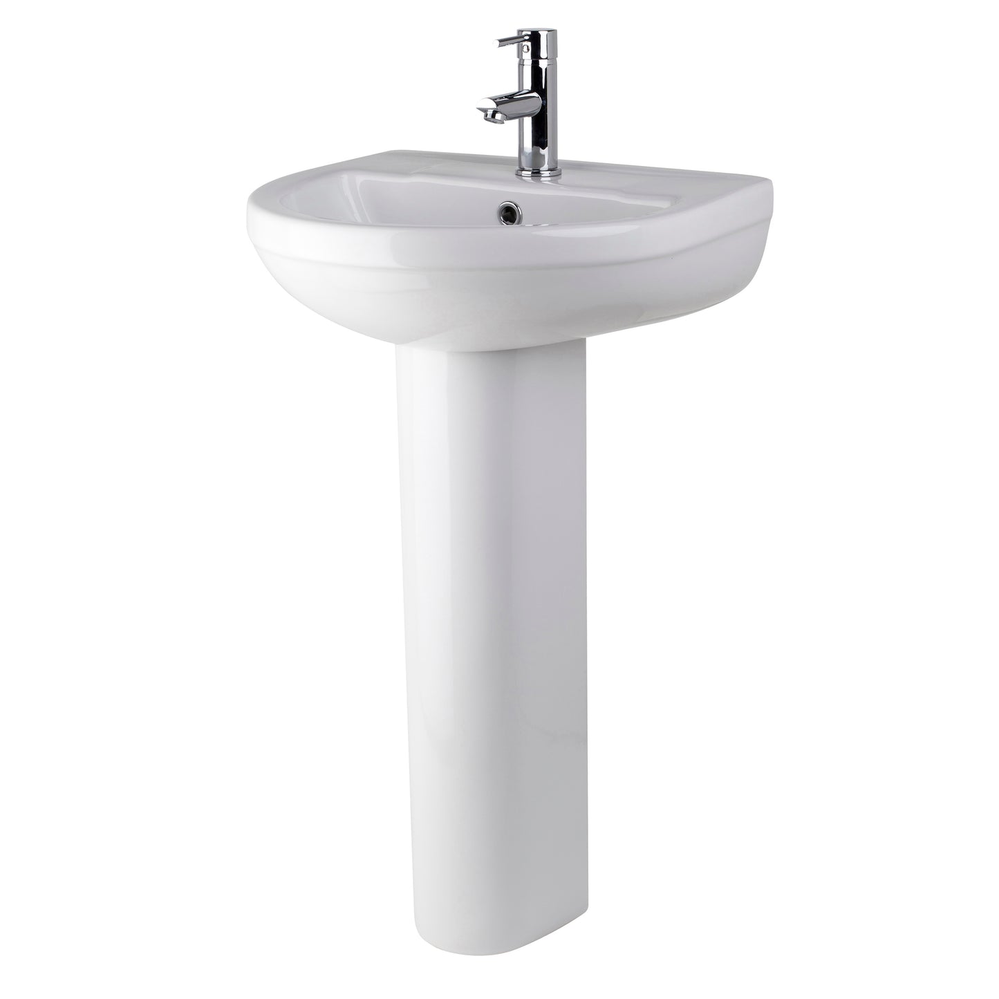 Nuie 500mm Basin & Pedestal