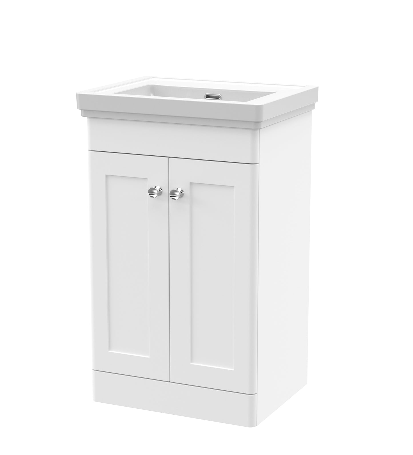 Classique 500mm Floor Standing 2 Door Vanity Unit by Nuie
