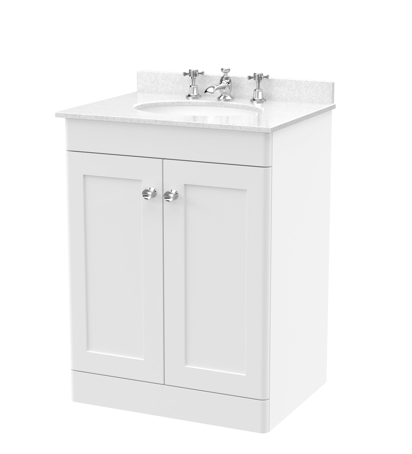 Classique 620mm Floor Standing Bathroom Vanity Unit by Nuie