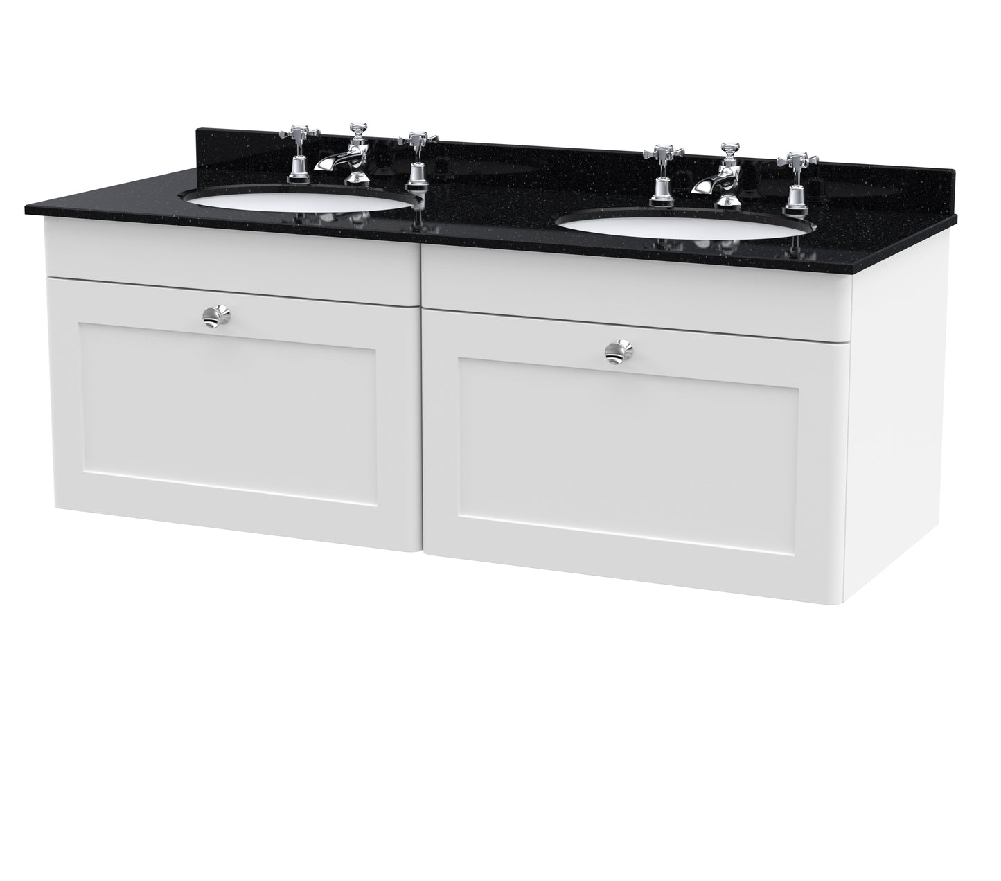 Classique 1200mm Wall Hung Vanity Unit with Basin by Nuie
